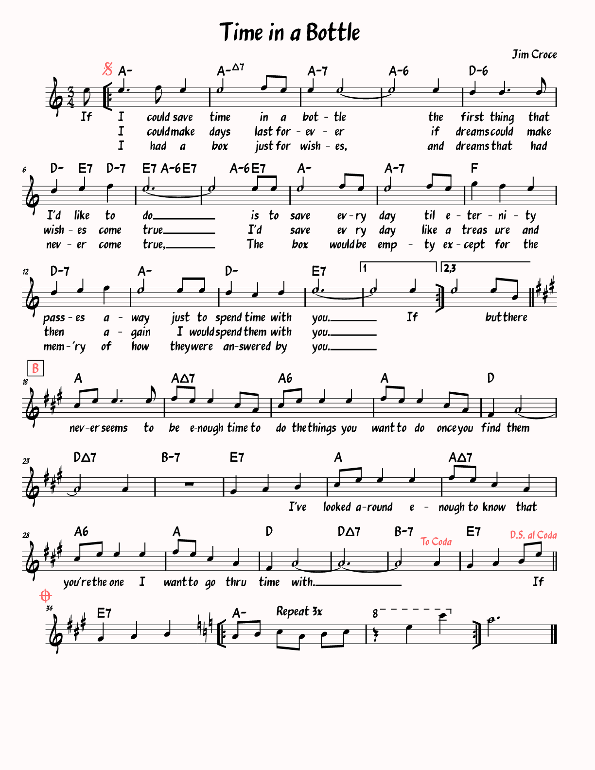 Sheet Music